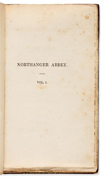 AUSTEN, JANE. Northanger Abbey: and Persuasion.